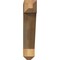 Ekena Millwork Traditional Craftsman Rough Sawn Bracket, Western Red Cedar, 4"W x 20"D x 20"H BKT04X20X20TRA04RWR - alternate 2